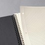 sigel Cahier spirale Conceptum avec index, A4, quadrill