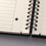 sigel Carnet spirale Conceptum, A5, lign, noir