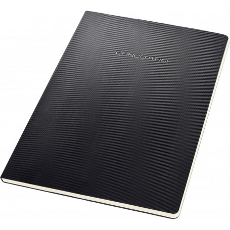 sigel Cahier Conceptum, A4, lign, noir