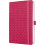 sigel Carnet de notes Jolie, similicuir, A5, fuchsia