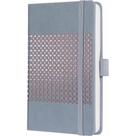 sigel Carnet Jolie Impress, similicuir, A6, gris