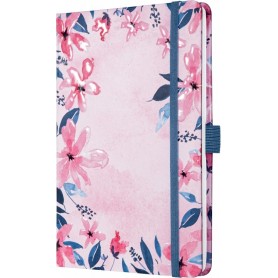 sigel Carnet Jolie Beauty \"Loose Floral Pink\", A5