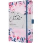sigel Carnet Jolie Beauty \"Loose Floral Pink\", A5