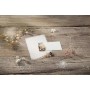 sigel Papier motif de Nol \"Beige Christmas Candle\", A4