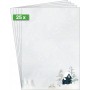 sigel Papier motif de Nol \"Cosy Christmas Watercolor\", A4