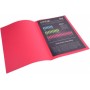 EXACOMPTA Chemises ROCK\'S, A4, framboise