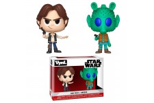FUNKO - FunKo Star Wars - Pack 2 Figurines VYNL Han Solo & Greedo 10 cm