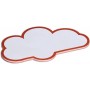 MAUL Carte de prsentation nuage, 140 x 230 mm, blanc/rouge