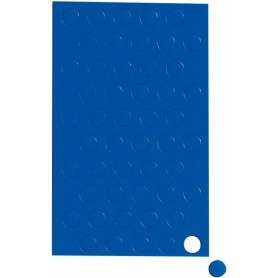 MAUL Symbole magntique cercle, diamtre: 10 mm, bleu