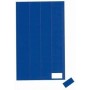 MAUL Symbole magntique rectangle, 20 x 10 mm, bleu