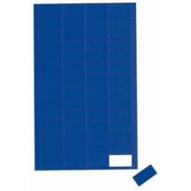MAUL Symbole magntique rectangle, 20 x 10 mm, bleu