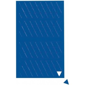 MAUL Sybole magntique triangle, 10 x 10 mm, bleu