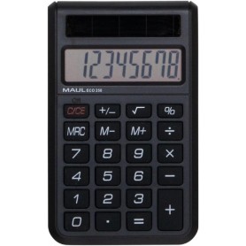MAUL Calculatrice de poche ECO 250, 8 chiffres, noir