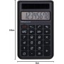 MAUL Calculatrice de poche ECO 250, 8 chiffres, noir