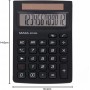 MAUL Calculatrice de bureau ECO 650, 12 chiffres, noir