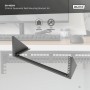 DIGITUS Cadre de montage mural 19\", vertical, 4 U, noir