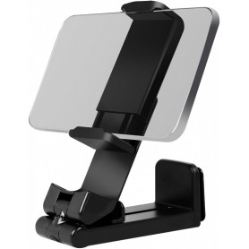 LogiLink Support pour smartphone, pince, pliable, noir