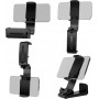 LogiLink Support pour smartphone, pince, pliable, noir