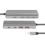 LogiLink USB 3.2 Ultra-Slim-Hub, 4-Port, 2x USB-A, 2x USB-C