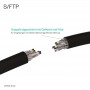 FLEXLINE Cble patch, cat. 6A, S/FTP, trs flexible, 7,5 m