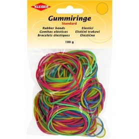 KLEIBER Gummiringe, farbig sortiert, Gráen-Mix