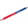 Pelikan Crayon bicolore gros, rouge/blau, carte blister de 2