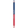 Pelikan Crayon bicolore gros, rouge/blau, carte blister de 2