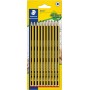 STAEDTLER Crayon de papier Noris, HB, blister de 10