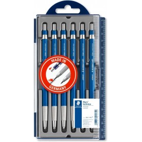 STAEDTLER Porte-mine Mars technico 780 C, bleu, tui de 6