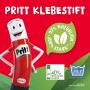 Pritt Bton de colle 4 x 43 g, pack conomique, sans solvant