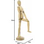 kangaro Mannequin articul, hauteur: 300 mm, neutre