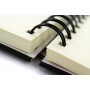 kangaro Spiral-Skizzenbuch Design, DIN A5, 80 Blatt, schwarz