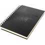 kangaro Spiral-Skizzenbuch Design, DIN A5, 80 Blatt, schwarz