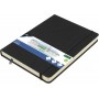 kangaro Cahier de croquis, couverture PU rigide, A5, noir