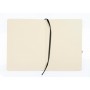kangaro Cahier de croquis, couverture PU rigide, A5, noir