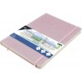 kangaro Cahier de croquis, couverture PU rigide, A4, lilas