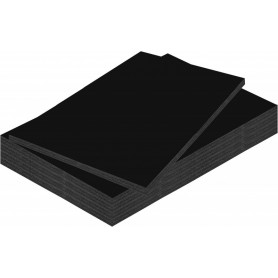 kangaro Carton plume, A3, paisseur: 10 mm, noir