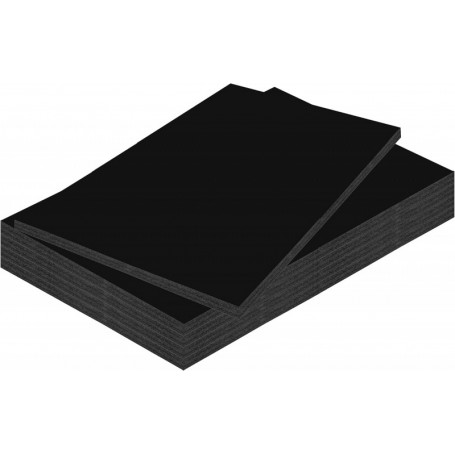 kangaro Carton plume, A3, paisseur: 10 mm, noir