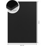 kangaro Carton plume, A3, paisseur: 10 mm, noir