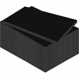 kangaro Carton plume, A4, paisseur: 10 mm, noir