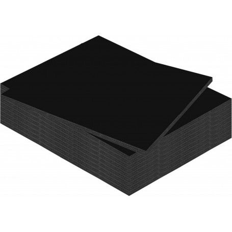 kangaro Carton plume, 500 x 700 mm, paisseur: 10 mm, noir