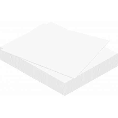 kangaro Carton plume, 500 x 700 mm, paisseur: 3 mm, blanc