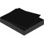 kangaro Carton plume, 500 x 700 mm, paisseur: 3 mm, noir