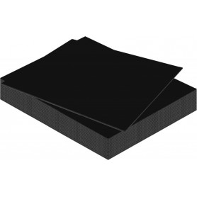 kangaro Carton plume, 500 x 700 mm, paisseur: 3 mm, noir