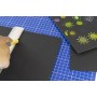kangaro Carton plume, 500 x 700 mm, paisseur: 3 mm, noir