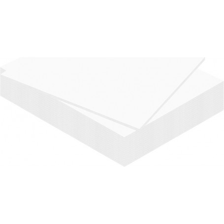kangaro Carton plume, 500 x 700 mm, paisseur: 5 mm, blanc