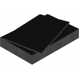 kangaro Carton plume, A3, paisseur: 5 mm, noir