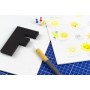 kangaro Carton plume, A3, paisseur: 5 mm, noir