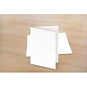 kangaro Carte double, 105 x 150 mm, 300 g/m2, blanc