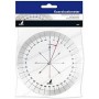 kangaro Compas, diamtre: 126 mm, transparent